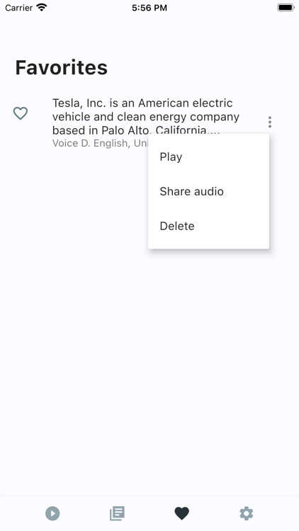 Real Voices - Text to Speech screenshot-3