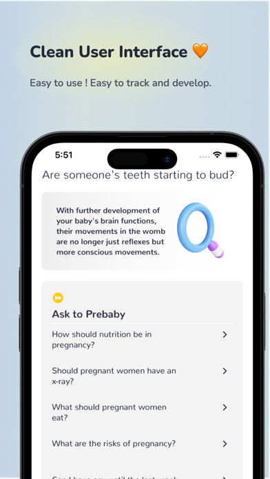 Pregnancy Tracker PreBaby Screenshot