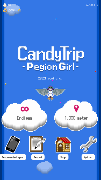 Candy Trip -Pigeon Girl- Screenshot