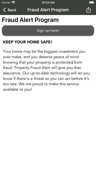 Screenshot 2 of Shelby Co Register of Deeds App