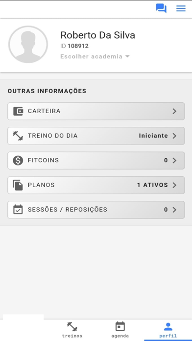 Saúde e Fitness Screenshot