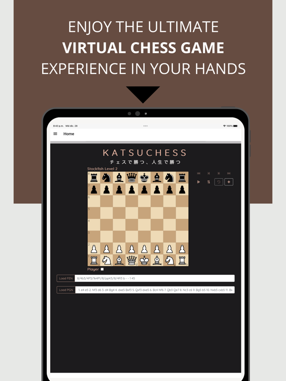 Screenshot #5 pour ChessMaster Chess Game App