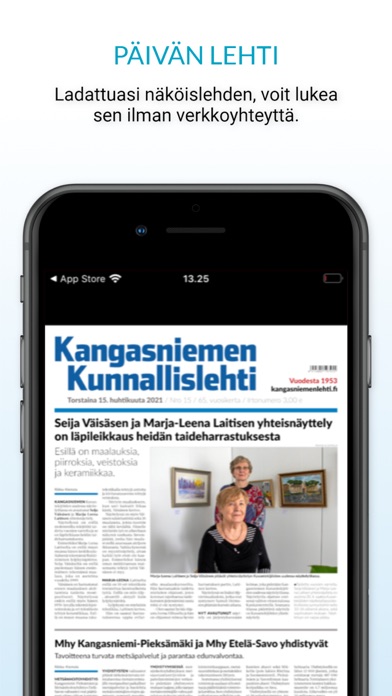 Screenshot #3 pour Kangasniemen lehti