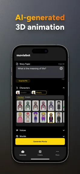 Game screenshot MovieBot AI mod apk