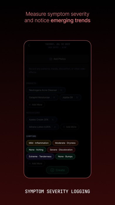 Eden — Private Skincare Diary Screenshot