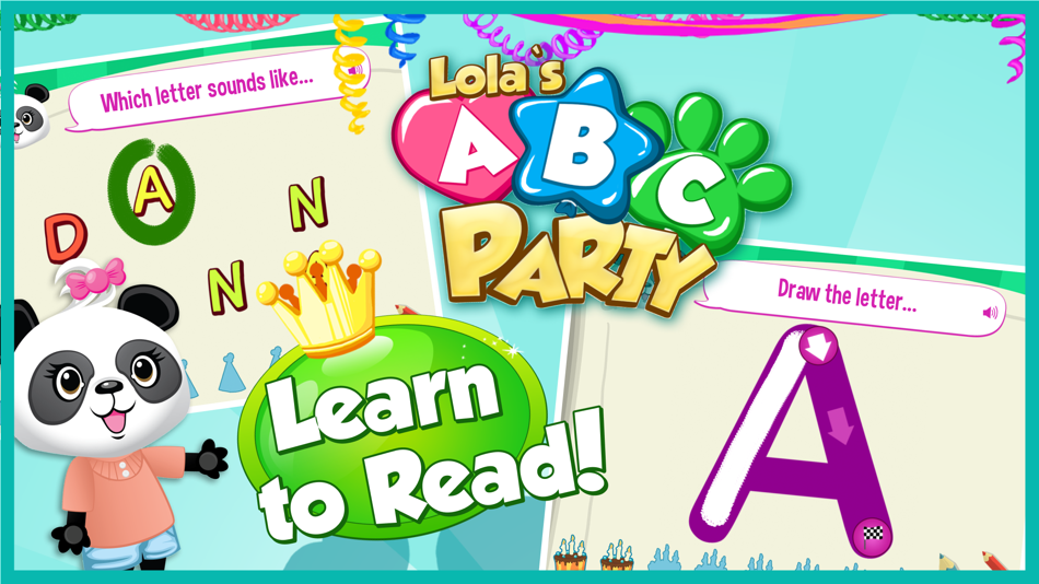 #1. Lola's ABC Party - Reading fun (iOS) 由: BeiZ
