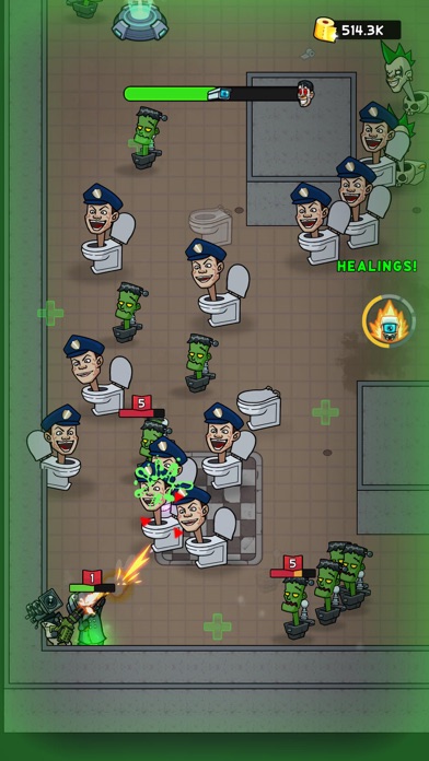 Toilet Monster Survival Battle Screenshot