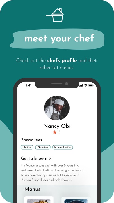 Chefiko - Foodie: Book a Chef Screenshot
