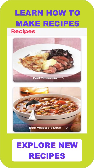 Cooky - Recipe App Screenshot