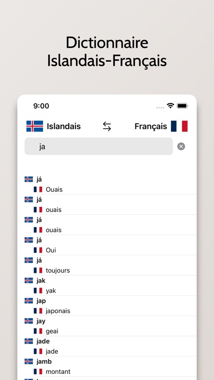 Islandais-Français screenshot-3