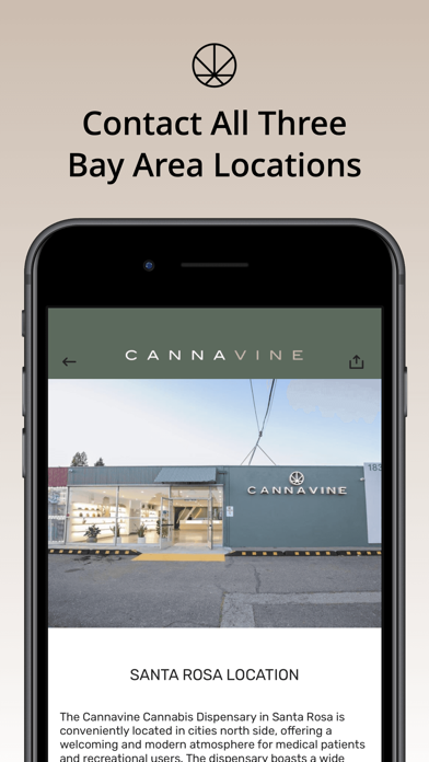 Cannavine App Screenshot