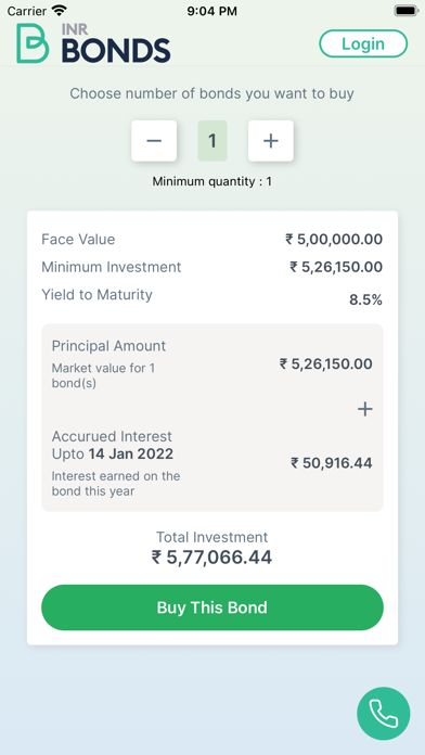 QuickInvest by INRBonds Screenshot