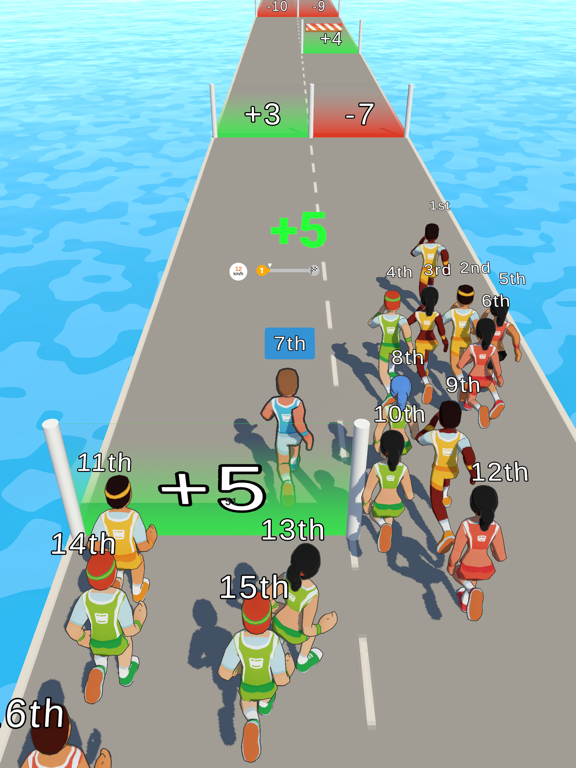 Marathon Run 3Dのおすすめ画像2