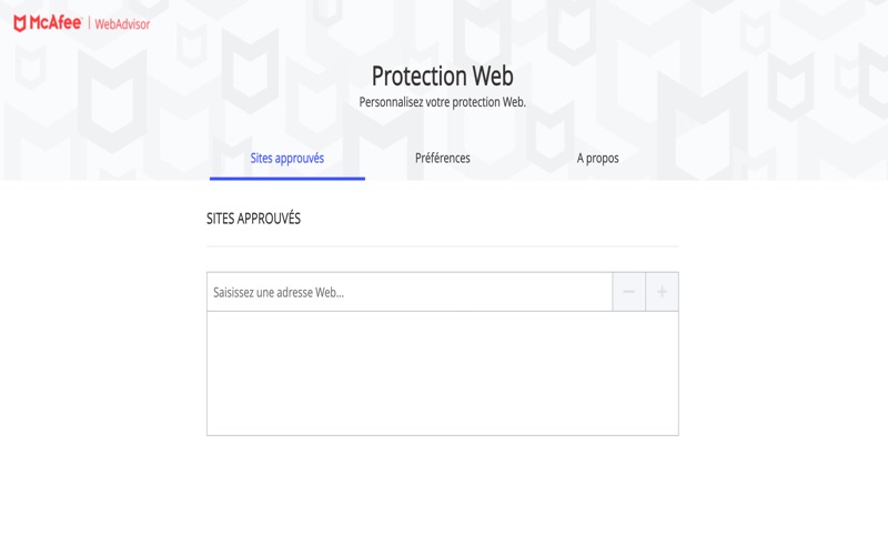 Screenshot #2 pour McAfee® WebAdvisor