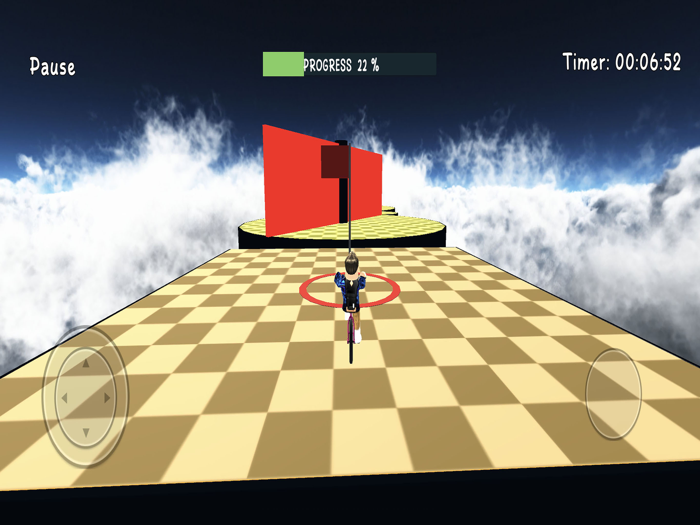 Obby Roblox But On A Bike