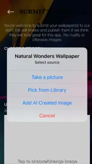 How to cancel & delete ai natural wonders wallpaper 3