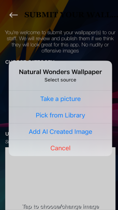 Ai Natural Wonders Wallpaper Screenshot