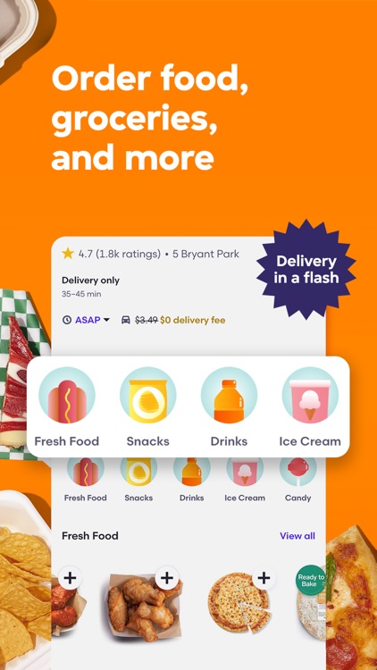 Seamless: Local Food Delivery screenshot-0