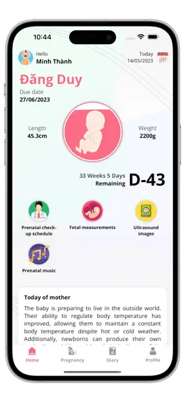 Game screenshot Mompee: Pregnancy Tracker mod apk