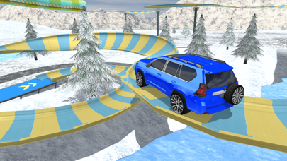 雪の 3 D シミュレ4 x 4 プラド ドライバー ゲームのおすすめ画像2