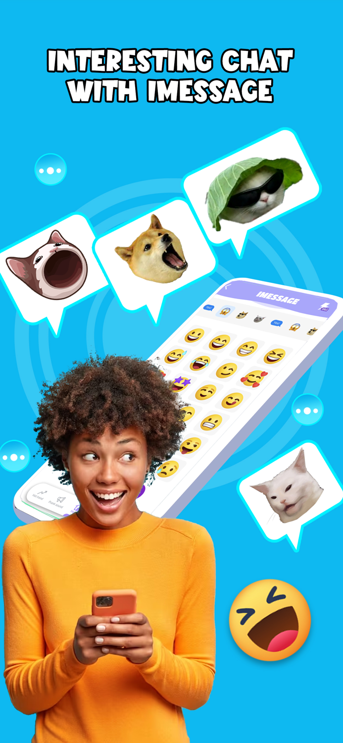 Funny Gif Stickers  Emoji