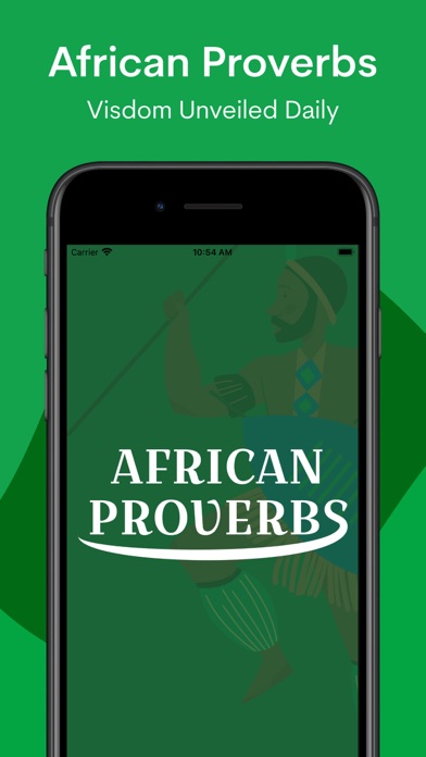 African Proverbs and Quotes Screenshot