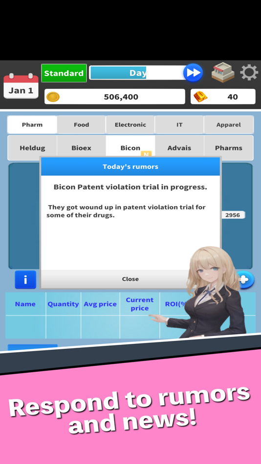 #3. Stock Game-Capitalism (iOS) 由: SangYeob Yeom