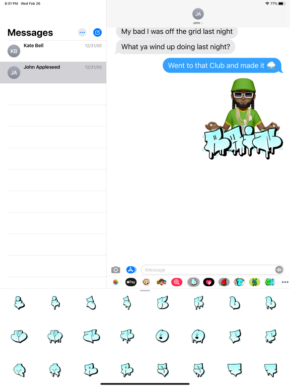 Screenshot #6 pour GRAFFITI DRIP LETTERS