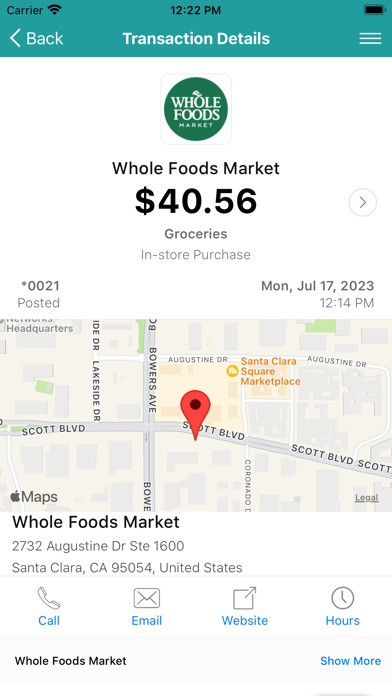 Fremont Bank CardGuard Screenshot