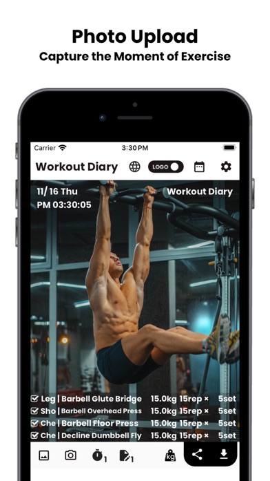 Workout Diary(Eng) Screenshot
