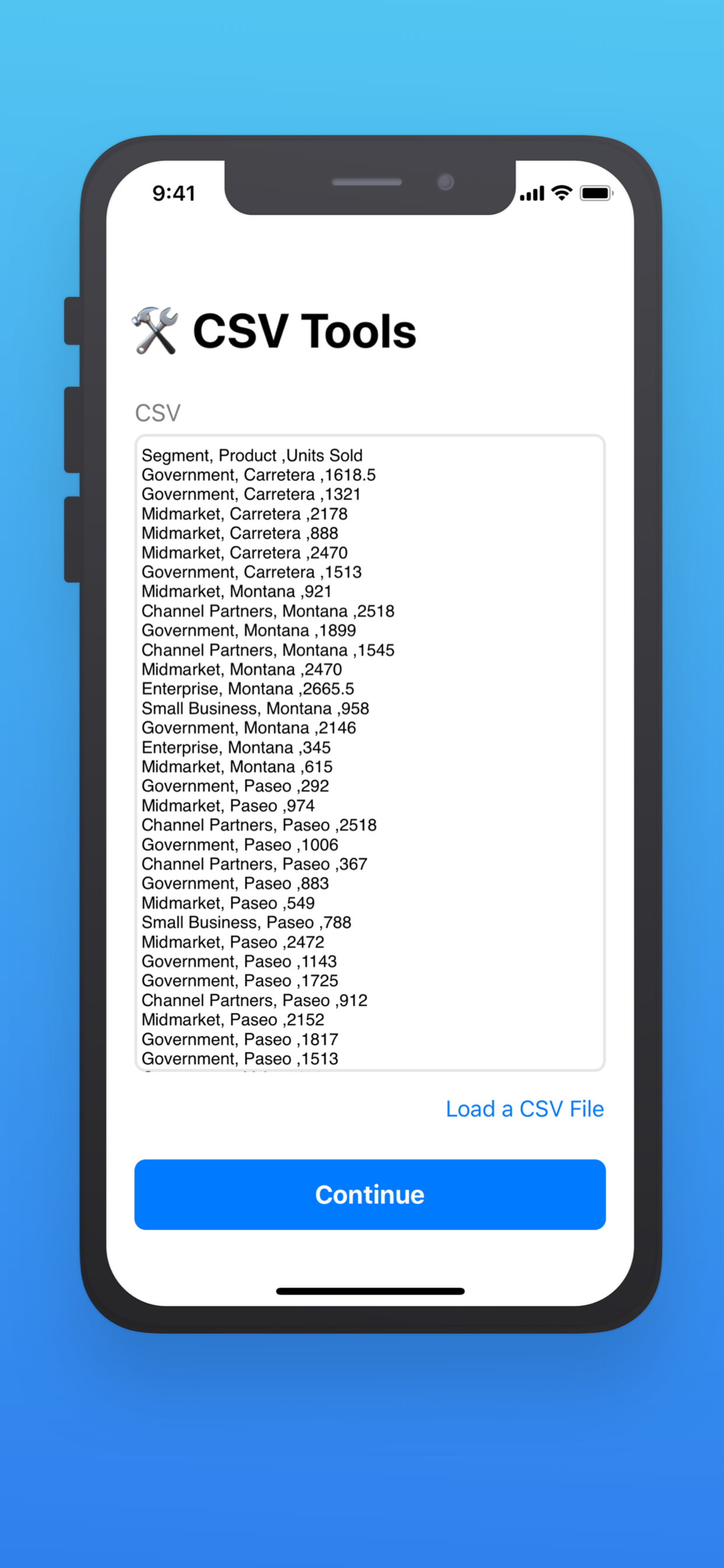CSV Tools