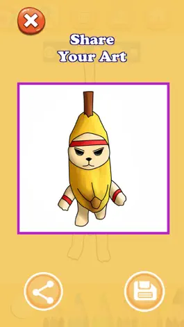 Game screenshot Banana Cat Coloring Book apk