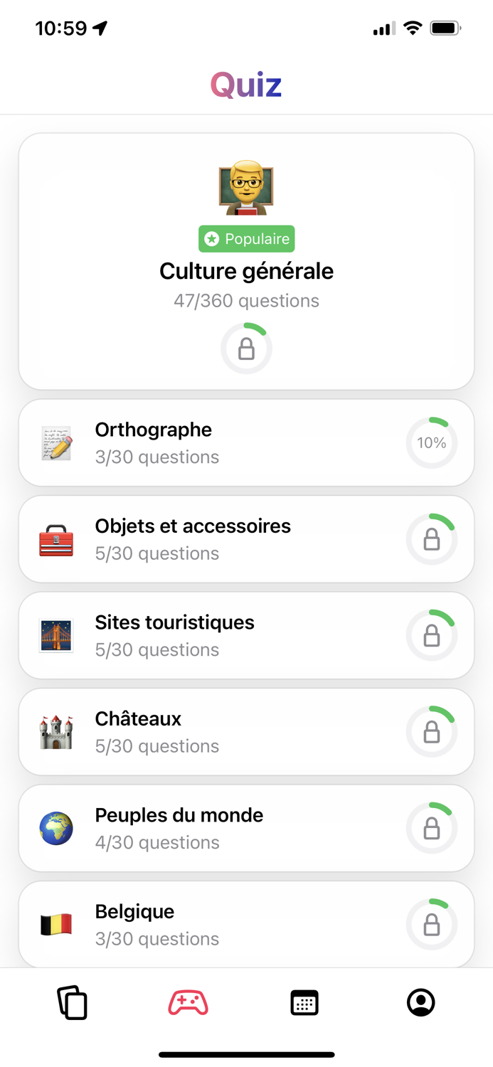 Culture G - Quiz and Anecdotes