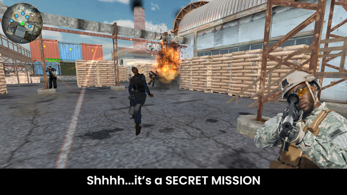 Secret Mission FPS Shooting 3D