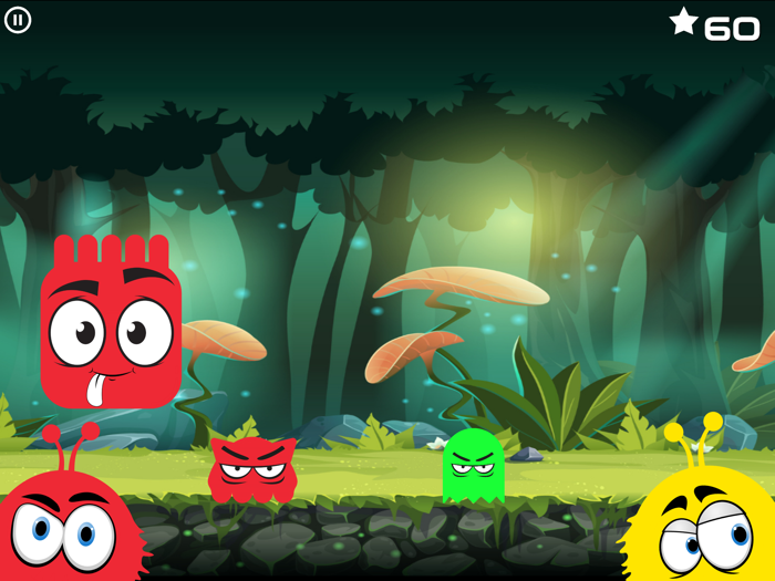 Monster Hop Cartoon Kid Puzzle