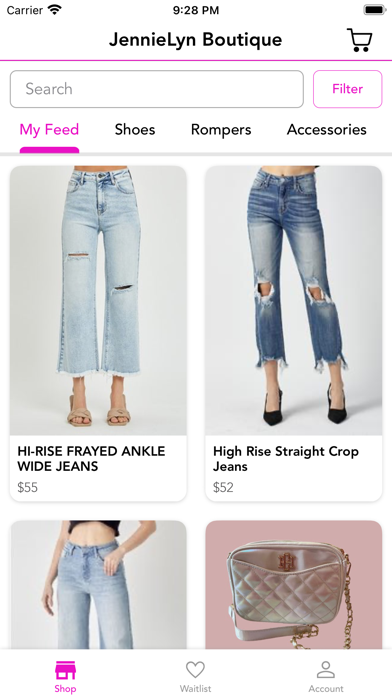 JennieLyn Boutique Screenshot