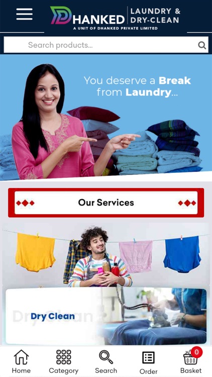 DHANKED LAUNDRY AND DRYCLEAN screenshot-3