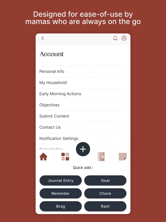 Mama Mode iPad screenshot 8 - Lifestyle app