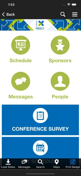 Game screenshot CMAA Conferences hack