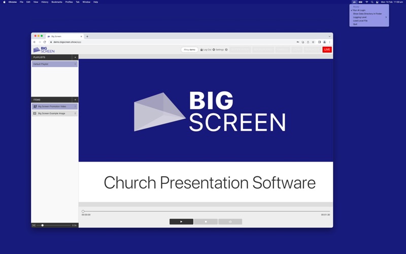 Big Screen Cache screenshot 1