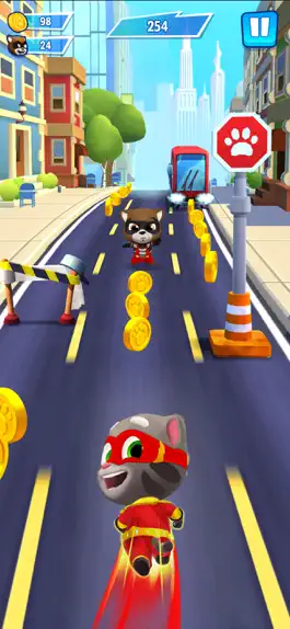 Game screenshot Talking Tom Hero Dash mod apk