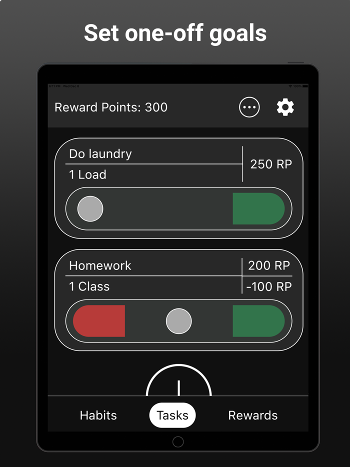 Habits - Reward Efforts