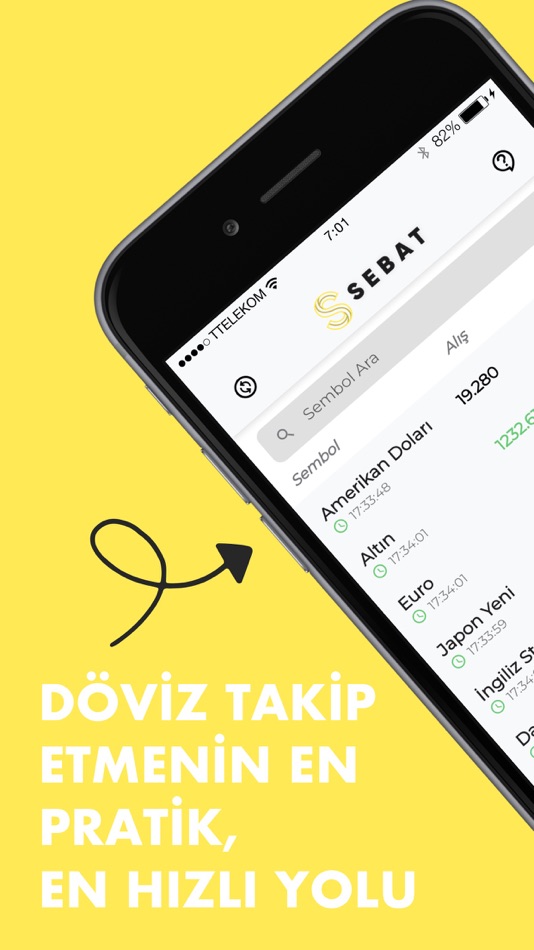 #1. Sebat Döviz (iOS) Podle: SEBAT DOVIZ