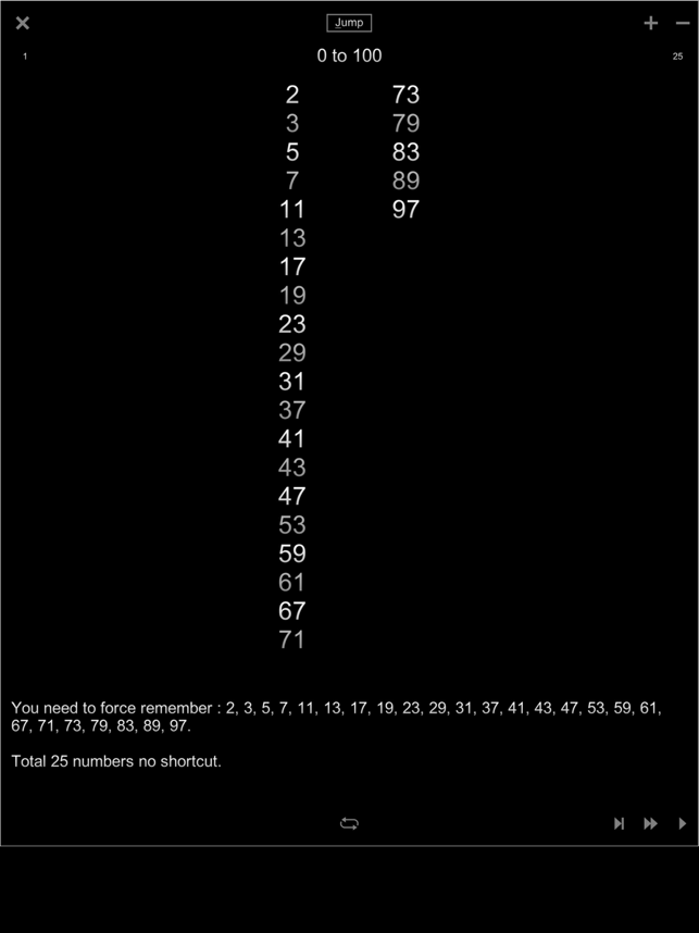 ‎Memorize Prime Numbers Screenshot