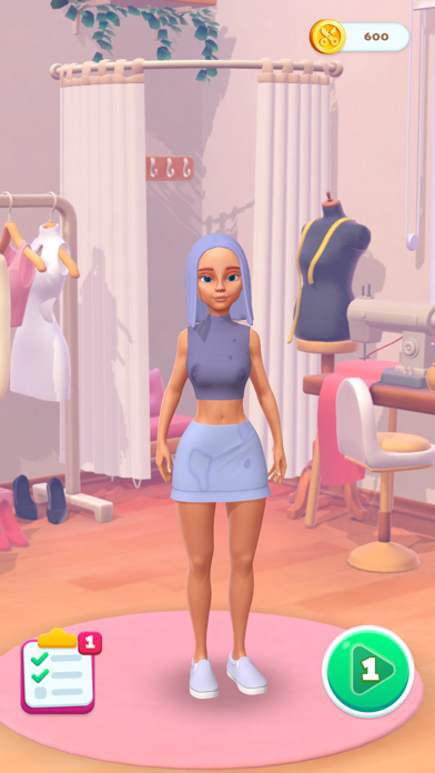 Pink Stars Screenshot