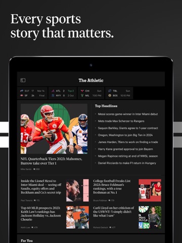 The Athletic: Sports Newsのおすすめ画像1