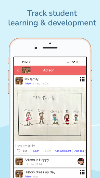 BOOP Parent and Teacher Screenshot