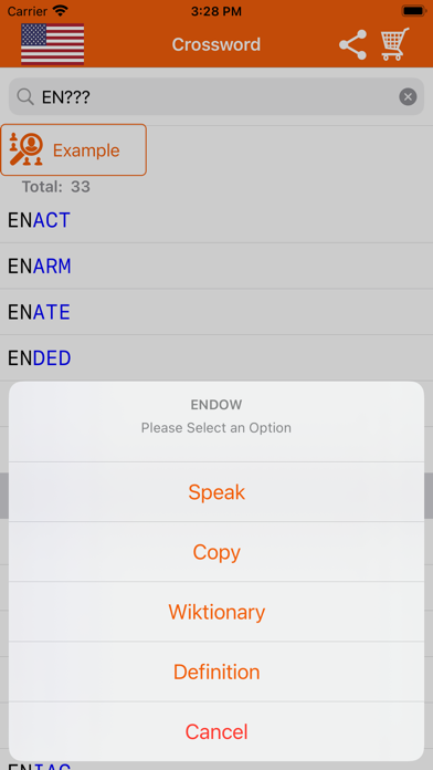 Screenshot #3 pour Solutionneur de mots croisés :