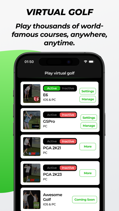 GolfTrak Screenshot