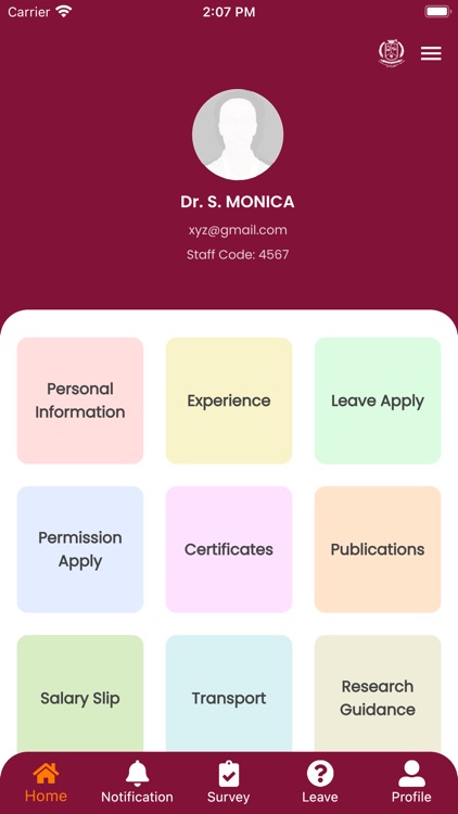 Sathyabama ERP screenshot-3